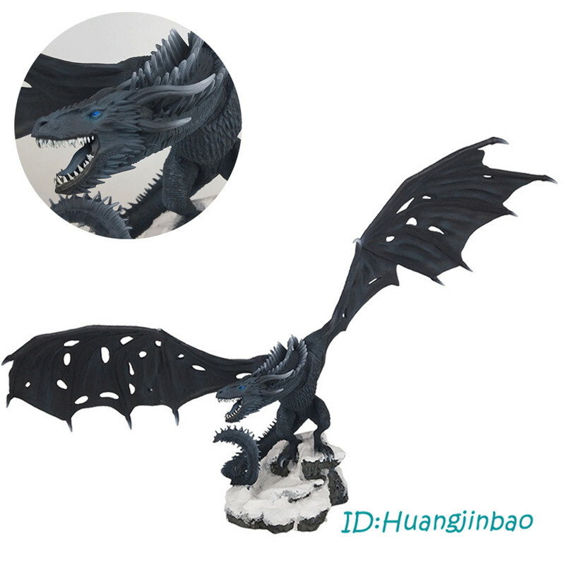 game of thrones ice dragon statue